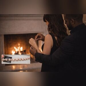 Simulated Diamond Bracelet – 7.5”